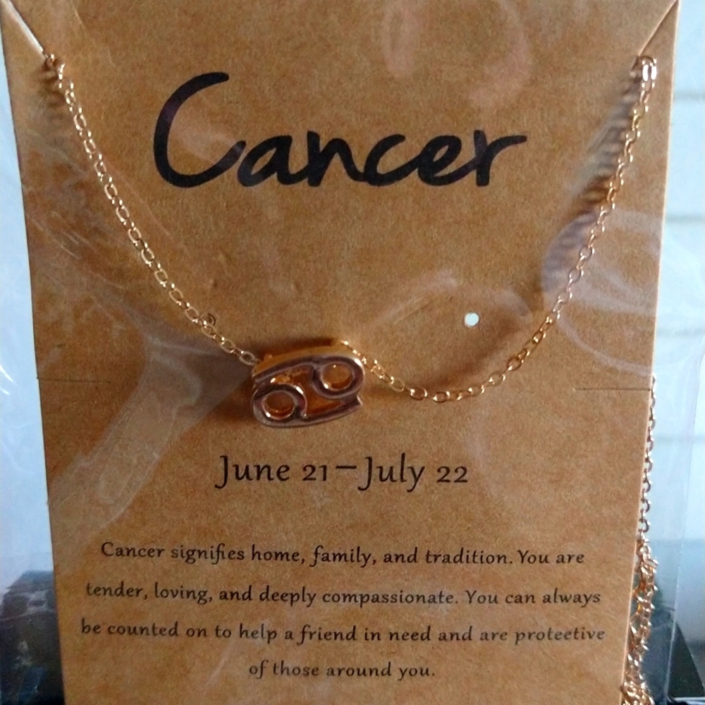 Gold Astrological Sign Necklace